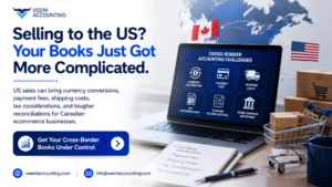 Selling Cross-Border From Canada? Why US Sales Complicate Your Bookkeeping