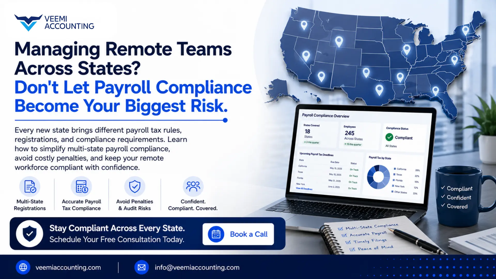 Multi-State Payroll Compliance: What US Businesses With Remote Teams Must Know